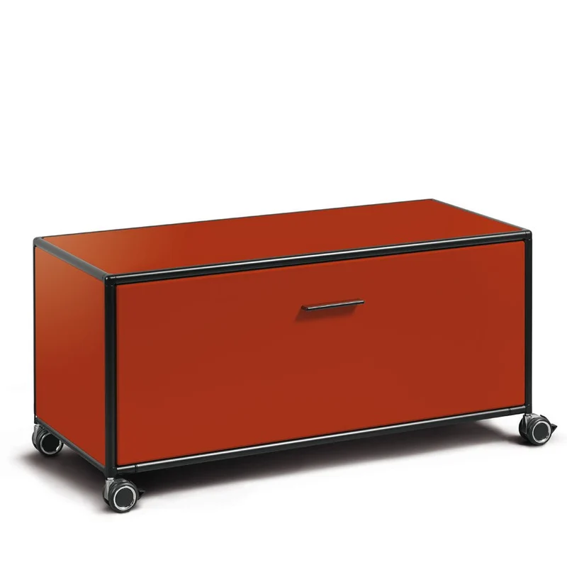 Bosse Sideboard TV-Board Höhe 1 OH Breite 100 cm mit Klappe - Lackierte Oberflächen