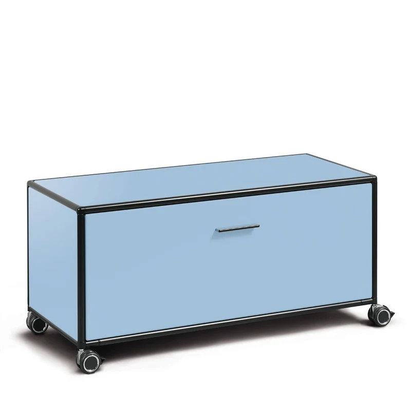 Bosse Sideboard TV-Board Höhe 1 OH Breite 100 cm mit Klappe - Lackierte Oberflächen