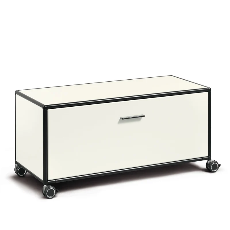 Bosse Sideboard TV-Board Höhe 1 OH Breite 100 cm mit Klappe - Lackierte Oberflächen