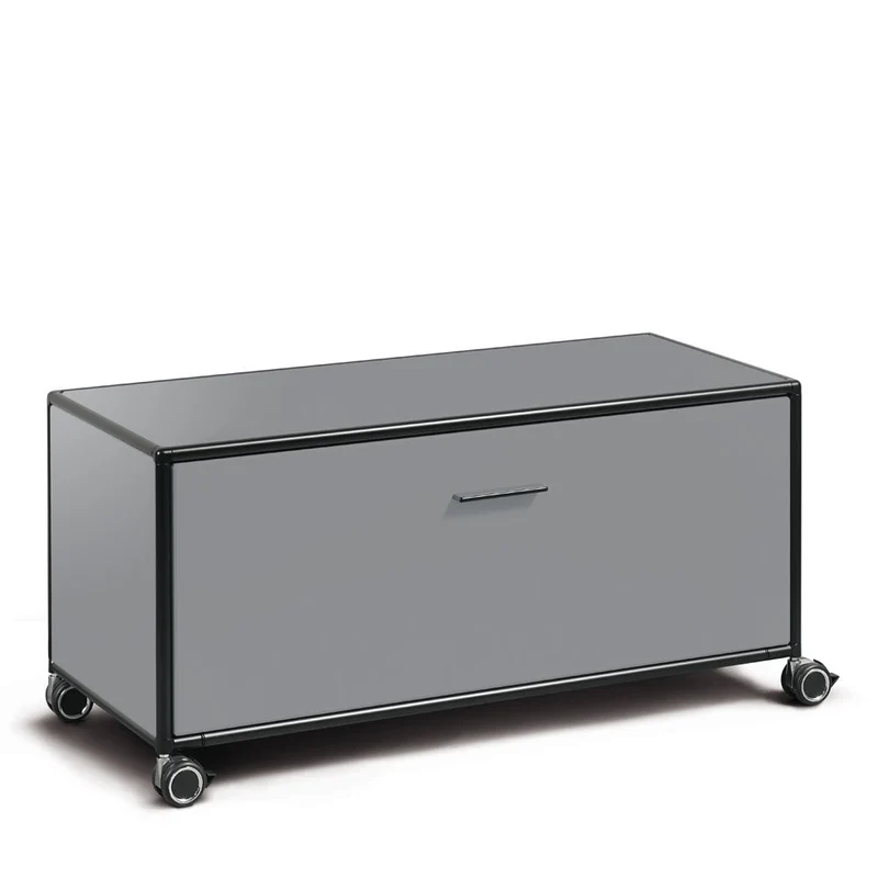 Bosse Sideboard TV-Board Höhe 1 OH Breite 100 cm mit Klappe - Lackierte Oberflächen