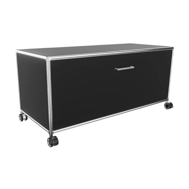 Bosse Sideboard TV-Board Höhe 1 OH Breite 100 cm mit Klappe - Melamin Oberfläche
