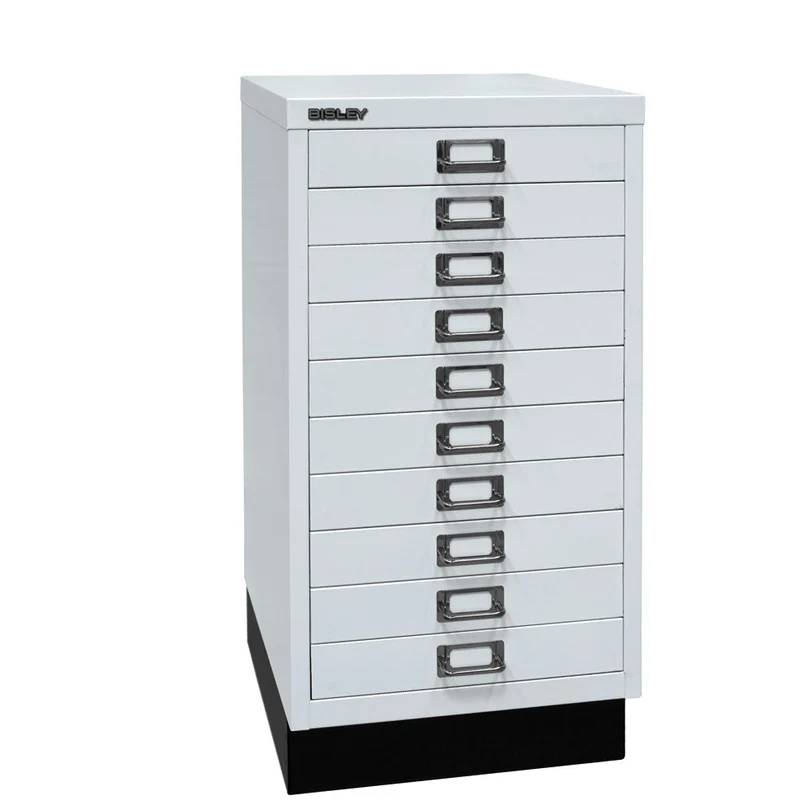 Bisley MultiDrawer™ L29A310S - 10 Schubladen - Gesamthöhe 670 mm - DIN A3 - alle Farben inkl. Sockel - jetzt besonders günstig FREI Haus geliefert