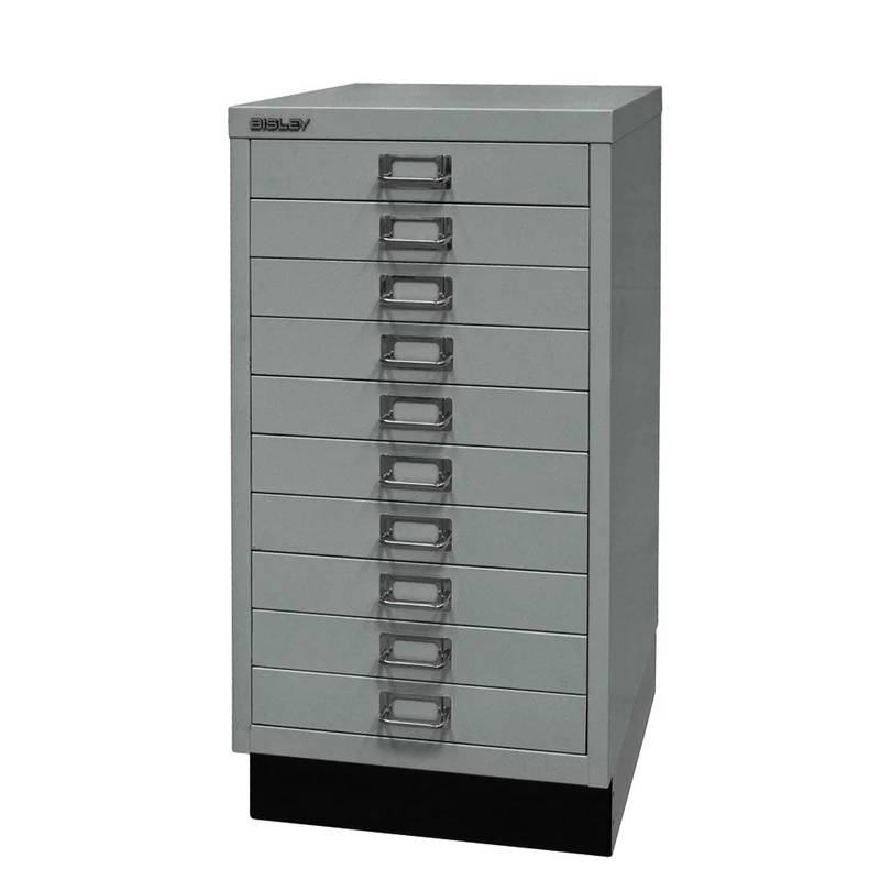 Bisley MultiDrawer™ L29A310S - 10 Schubladen - Gesamthöhe 670 mm - DIN A3 - alle Farben inkl. Sockel - jetzt besonders günstig FREI Haus geliefert