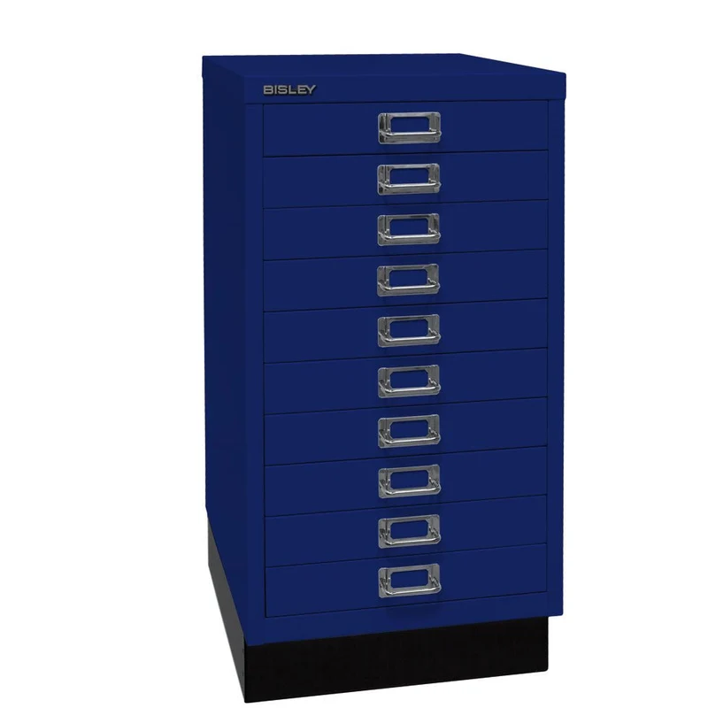 Bisley MultiDrawer™ L29A310S - 10 Schubladen - Gesamthöhe 670 mm - DIN A3 - alle Farben inkl. Sockel - jetzt besonders günstig FREI Haus geliefert