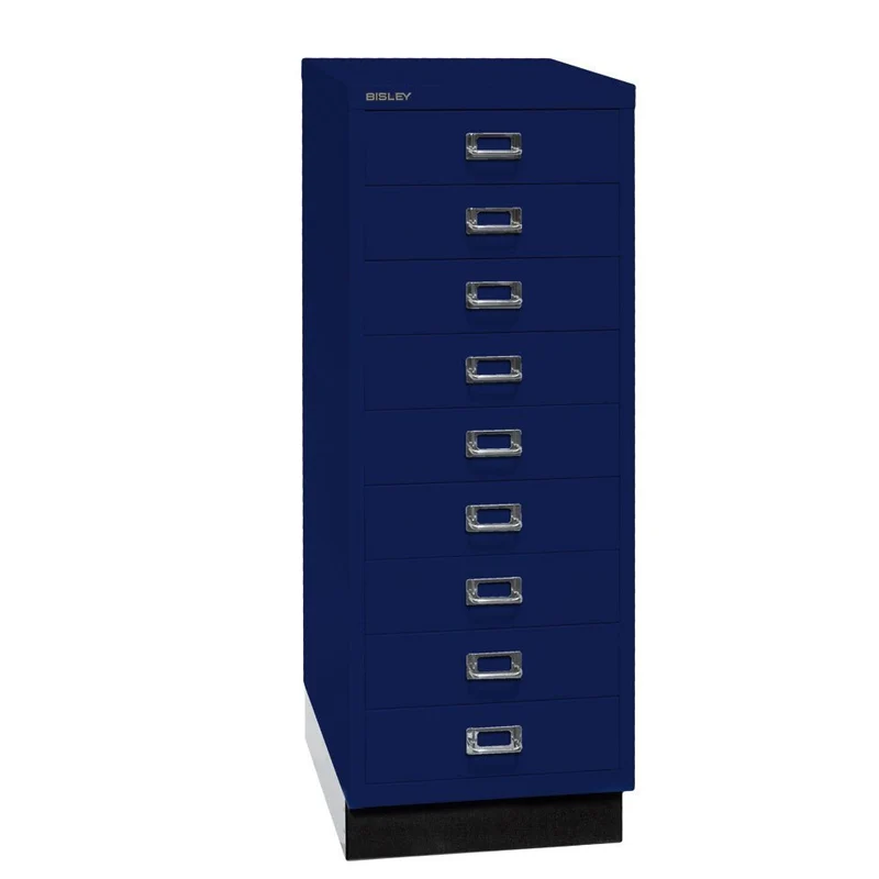 Bisley MultiDrawer™ L39A39S - 9 Schubladen - Gesamthöhe 940 mm - DIN A3 - alle Farben inkl. Sockel - jetzt besonders günstig FREI Haus geliefert