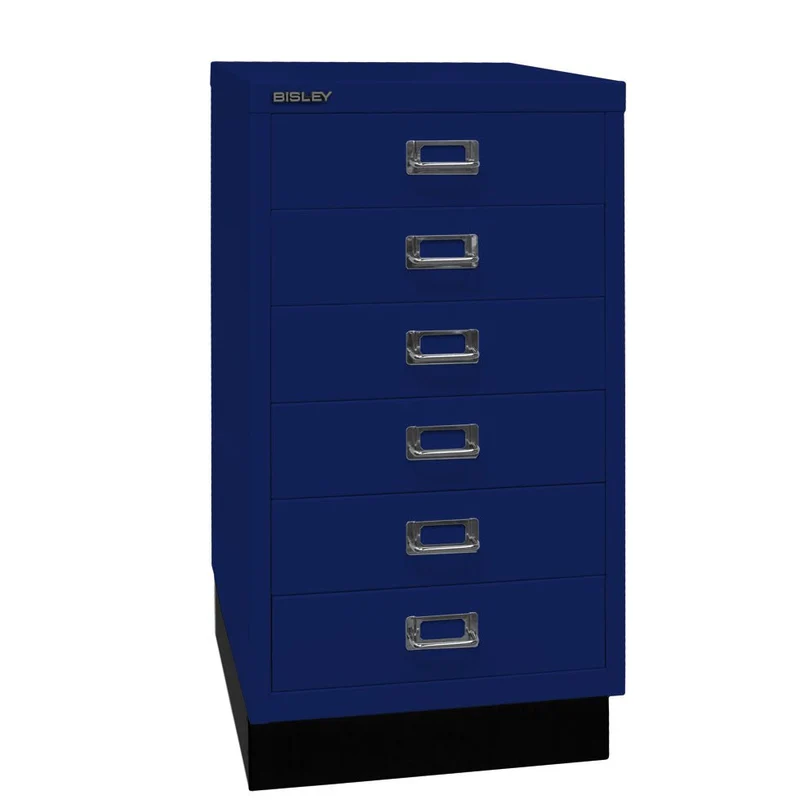 Bisley MultiDrawer™ L29A36S - 6 Schubladen - Gesamthöhe 670 mm - DIN A3 - alle Farben inkl. Sockel - jetzt besonders günstig auf Rechnung bestellen