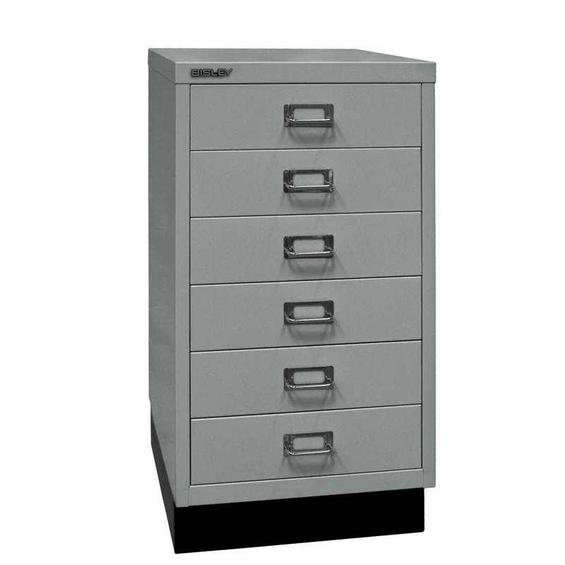 Bisley MultiDrawer™ L29A36S - 6 Schubladen - Gesamthöhe 670 mm - DIN A3 - alle Farben inkl. Sockel - jetzt besonders günstig auf Rechnung bestellen