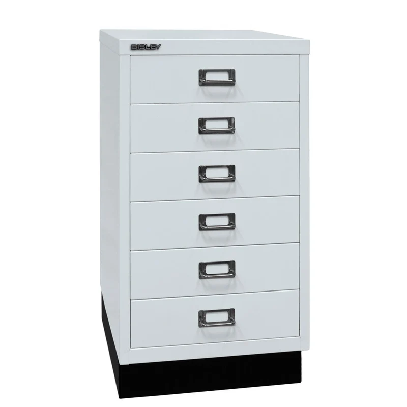 Bisley MultiDrawer™ L29A36S - 6 Schubladen - Gesamthöhe 670 mm - DIN A3 - alle Farben inkl. Sockel - jetzt besonders günstig auf Rechnung bestellen