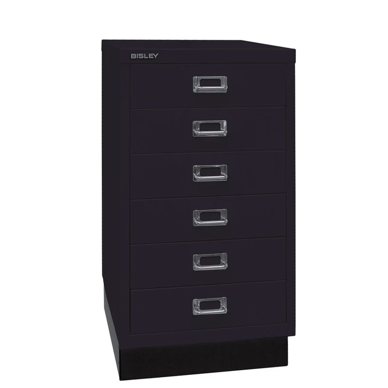 Bisley MultiDrawer™ L29A36S - 6 Schubladen - Gesamthöhe 670 mm - DIN A3 - alle Farben inkl. Sockel - jetzt besonders günstig auf Rechnung bestellen