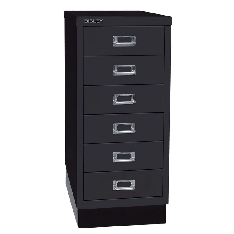 Bisley MultiDrawer™ L296S - 6 Schubladen und Sockel - Gesamthöhe 670 mm - DIN A4 - alle Farben jetzt auf Rechnung bestellen