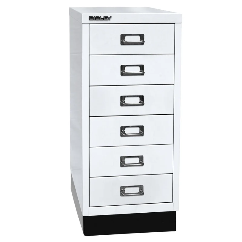 Bisley MultiDrawer™ L296S - 6 Schubladen und Sockel - Gesamthöhe 670 mm - DIN A4 - alle Farben jetzt auf Rechnung bestellen