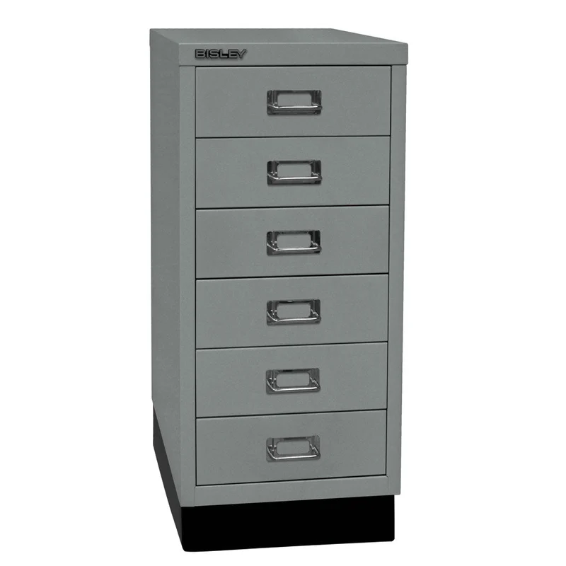 Bisley MultiDrawer™ L296S - 6 Schubladen und Sockel - Gesamthöhe 670 mm - DIN A4 - alle Farben jetzt auf Rechnung bestellen