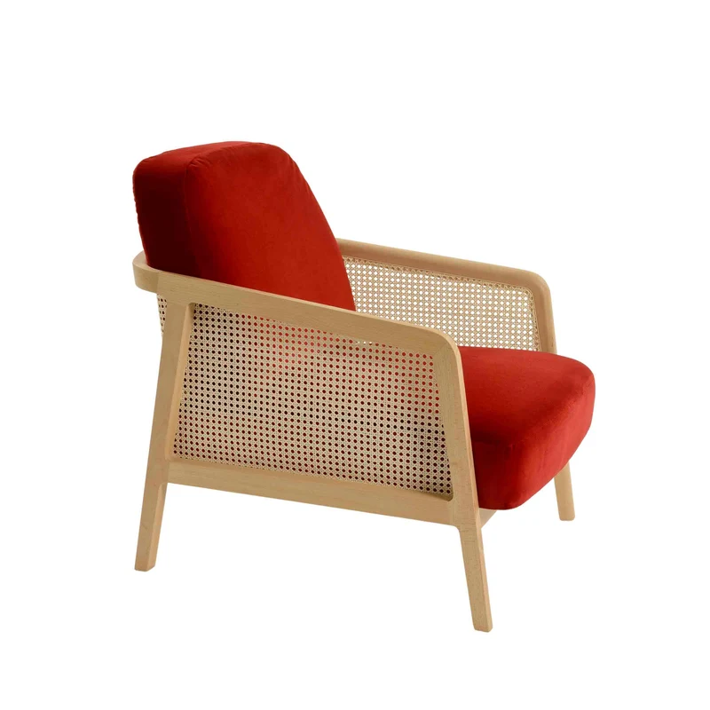 Upholstered Lounge Chair VIENNA by Emmanuel Gallina for Colé Italia