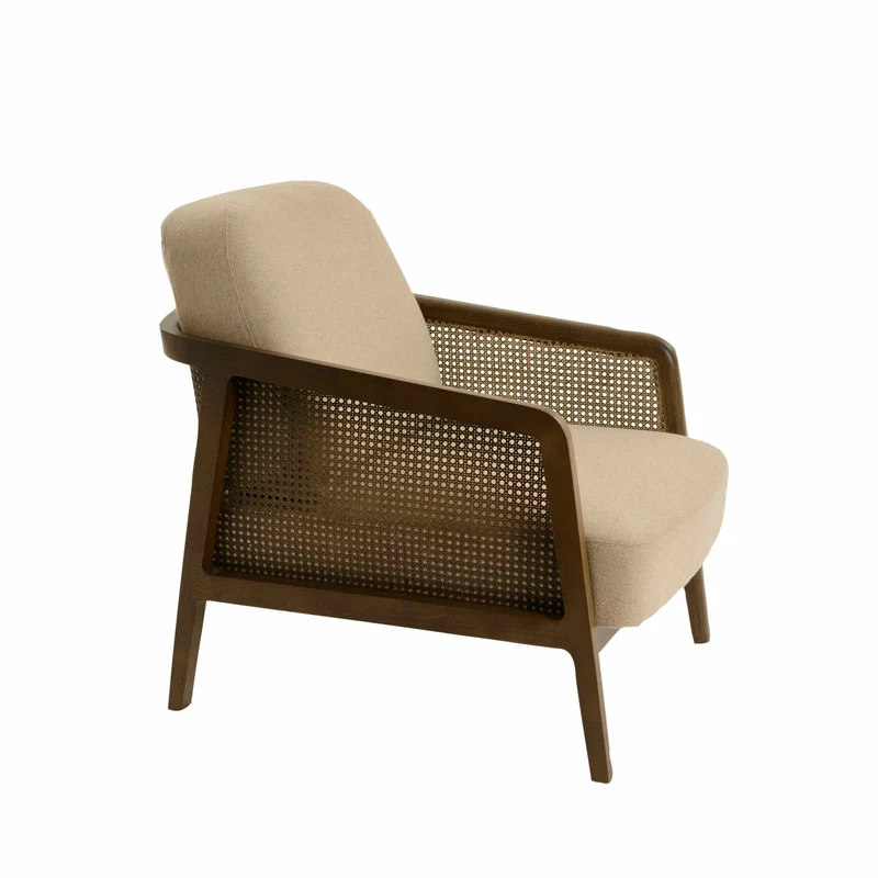 Upholstered Lounge Chair VIENNA by Emmanuel Gallina for Colé Italia