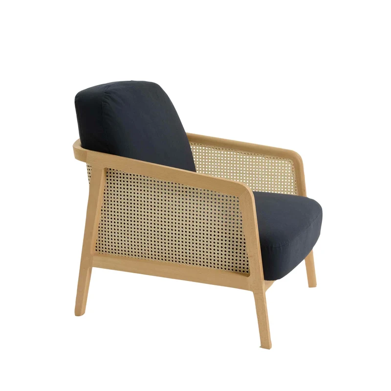 Upholstered Lounge Chair VIENNA by Emmanuel Gallina for Colé Italia