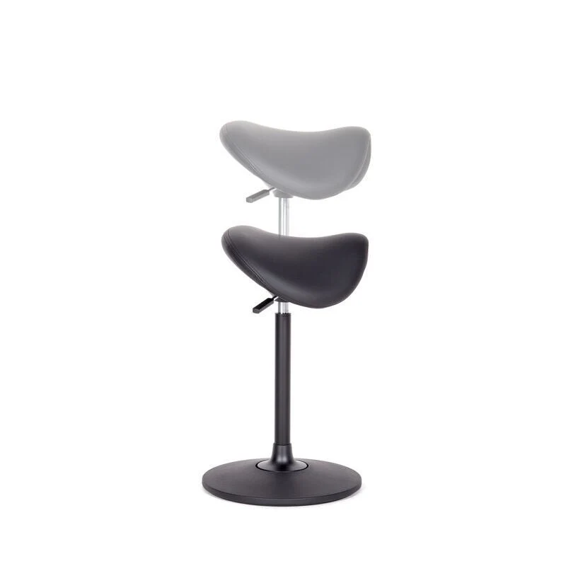 lento Stehhilfe - Ergonomischer Pendelhocker / Sattelsitz / Stehhocker für einen gesunden Rücken - Kunstleder Antibakteriell