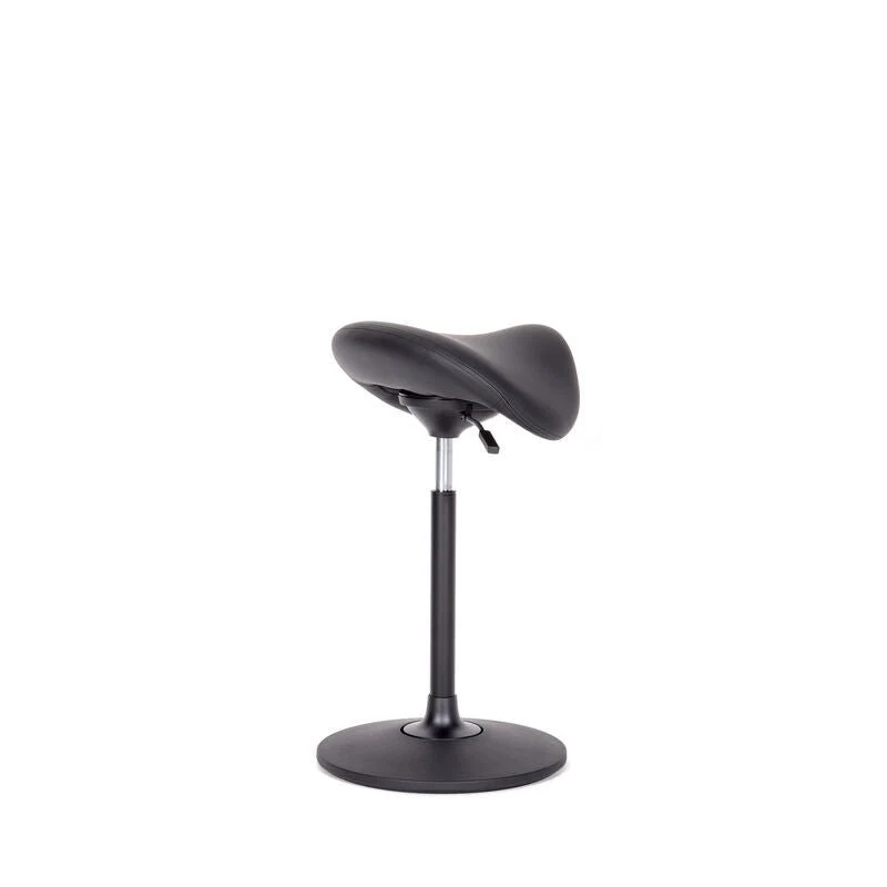 lento Stehhilfe - Ergonomischer Pendelhocker / Sattelsitz / Stehhocker für einen gesunden Rücken - Kunstleder Antibakteriell