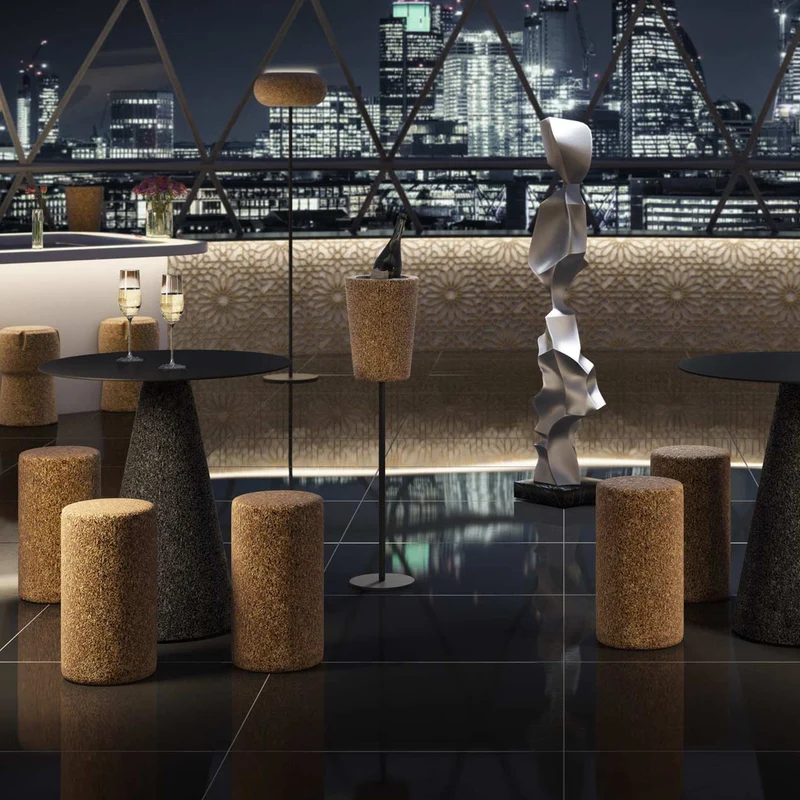 Cork Stool WINE 55 by Suber
