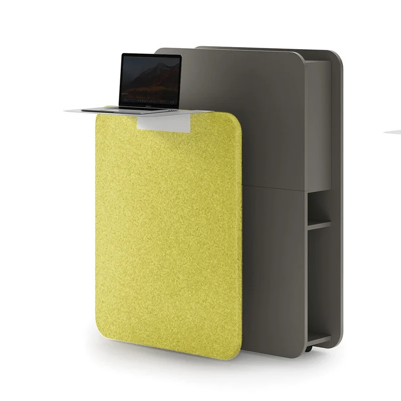 FlatUp FM Designschreibtisch | Homeoffice Schreibtisch | Klapptisch | Mobil auf Rollen