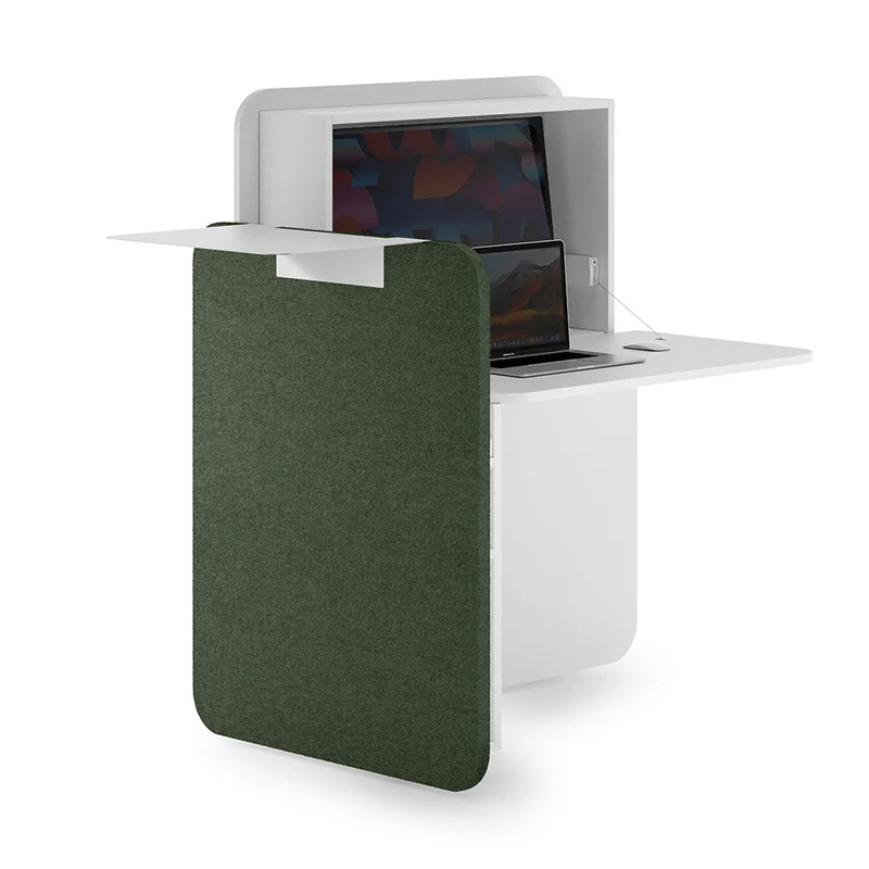 FlatUp FM Designschreibtisch | Homeoffice Schreibtisch | Klapptisch | Mobil auf Rollen