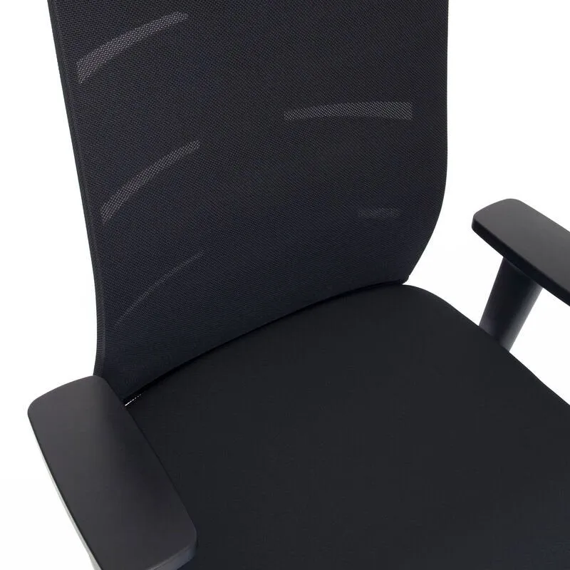 Ergonomischer Bürostuhl Netzrücken Agilis Matrix MT13 | Schwarz