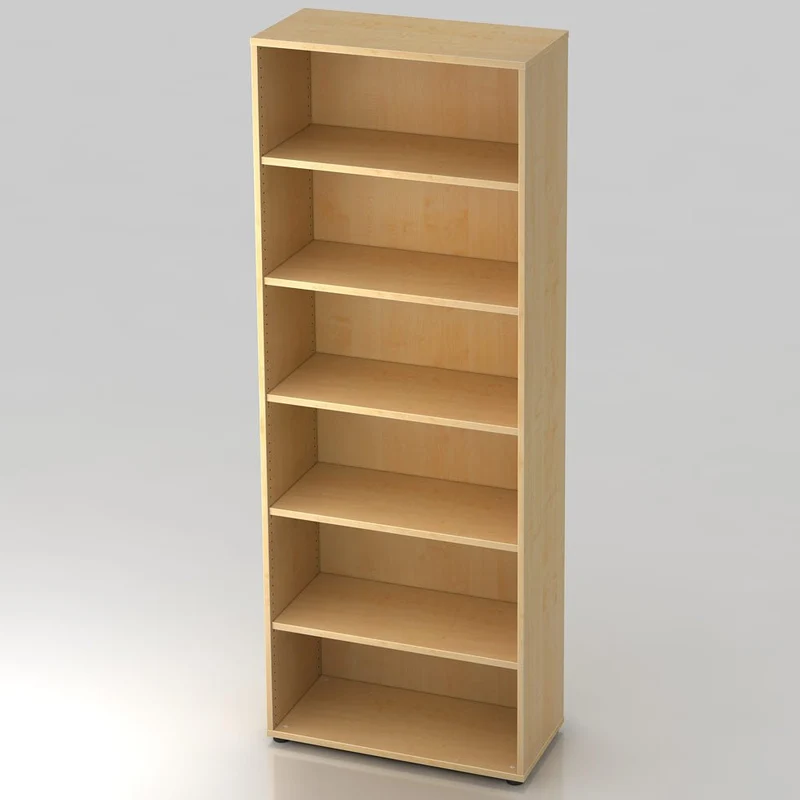 Aktenregal Büroregal Pure - 6 Ordnerhöhen 80cm breit