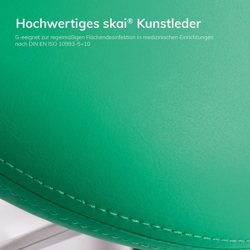 Stehhilfe - Ergonomischer Pendelhocker Lento Sella / Sattelsitz / Stehhocker für einen gesunden Rücken - Kunstleder Antibakteriell