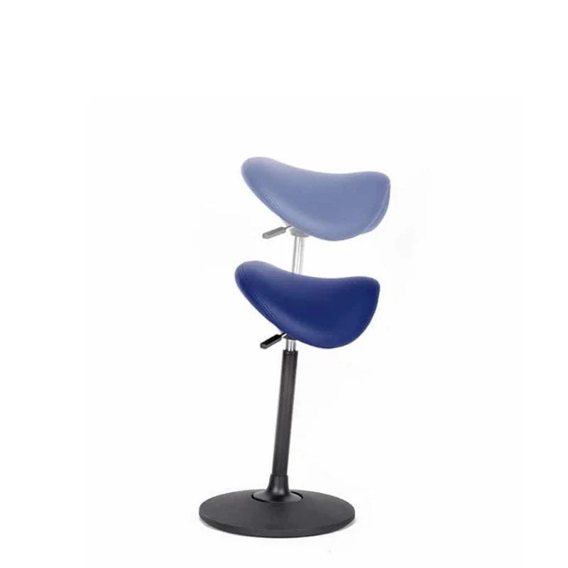 Stehhilfe - Ergonomischer Pendelhocker Lento Sella / Sattelsitz / Stehhocker für einen gesunden Rücken - Kunstleder Antibakteriell