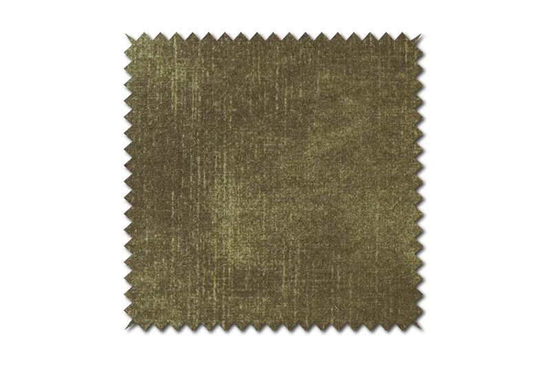 KAWOLA Stoffmuster Velvet olivgrün