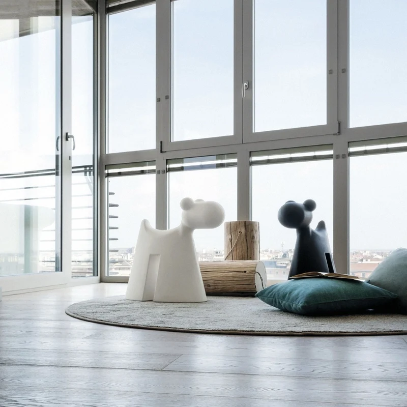 Stool DOGGY Set of Two by Eero Aarnio for Serralunga