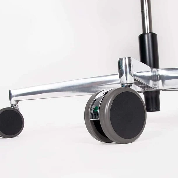 lento Ergonomischer Bürostuhl XL Agilis AG12 Leder - Schwerlaststuhl bis 200 KG