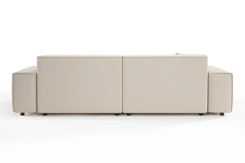 KAWOLA Sofa RANI 3-Sitzer Cord cremeweiß