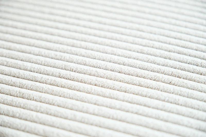 KAWOLA Rückenkissen WIOLO SOFT Cord cremeweiß
