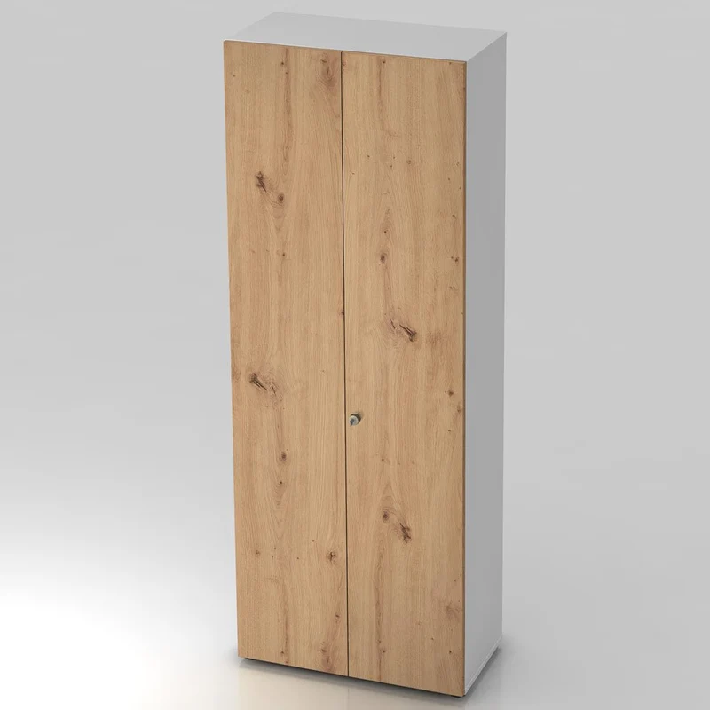 Aktenschrank Büroschrank Pure - 6 Ordnerhöhen 80cm breit abschließbar