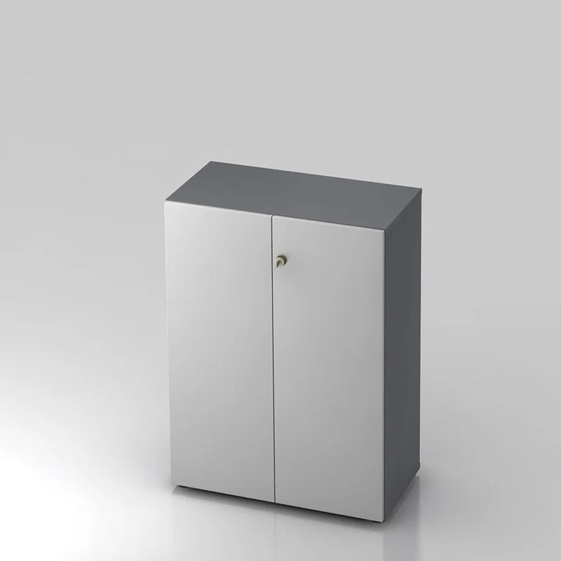 Aktenschrank Büroschrank Pure - 3 Ordnerhöhen 80cm breit