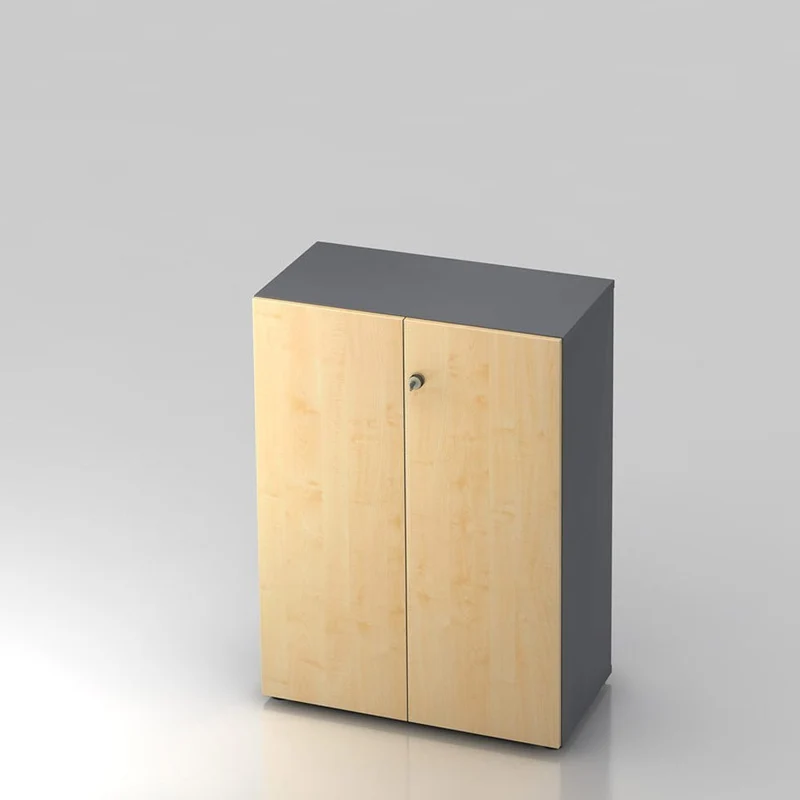Aktenschrank Büroschrank Pure - 3 Ordnerhöhen 80cm breit