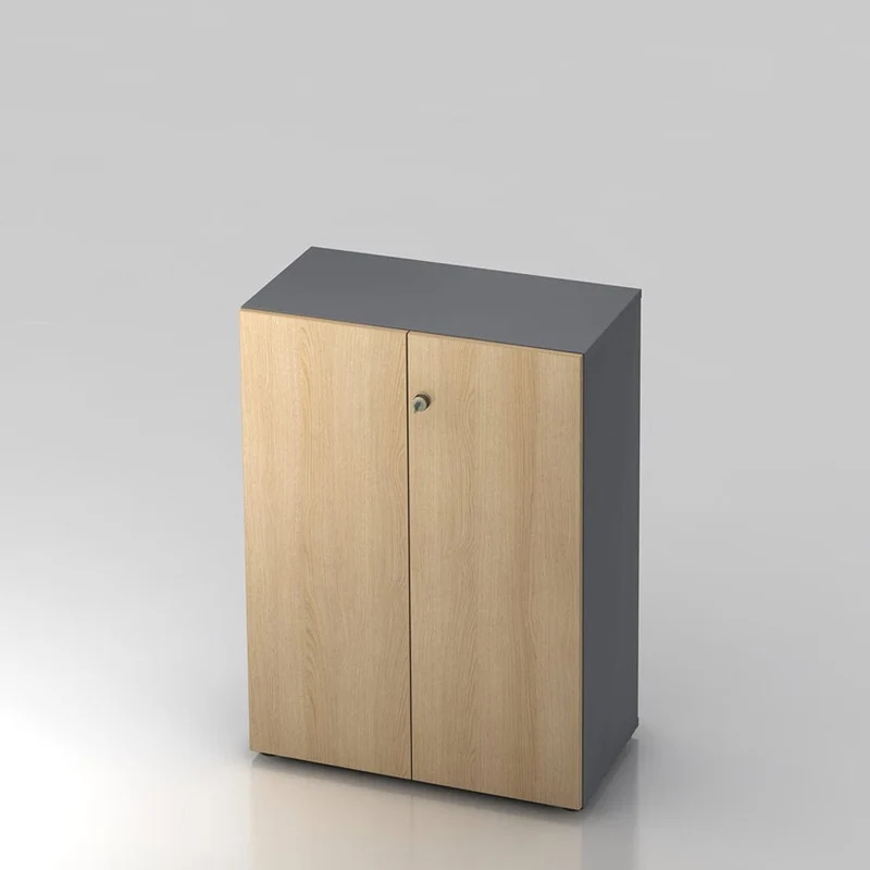 Aktenschrank Büroschrank Pure - 3 Ordnerhöhen 80cm breit