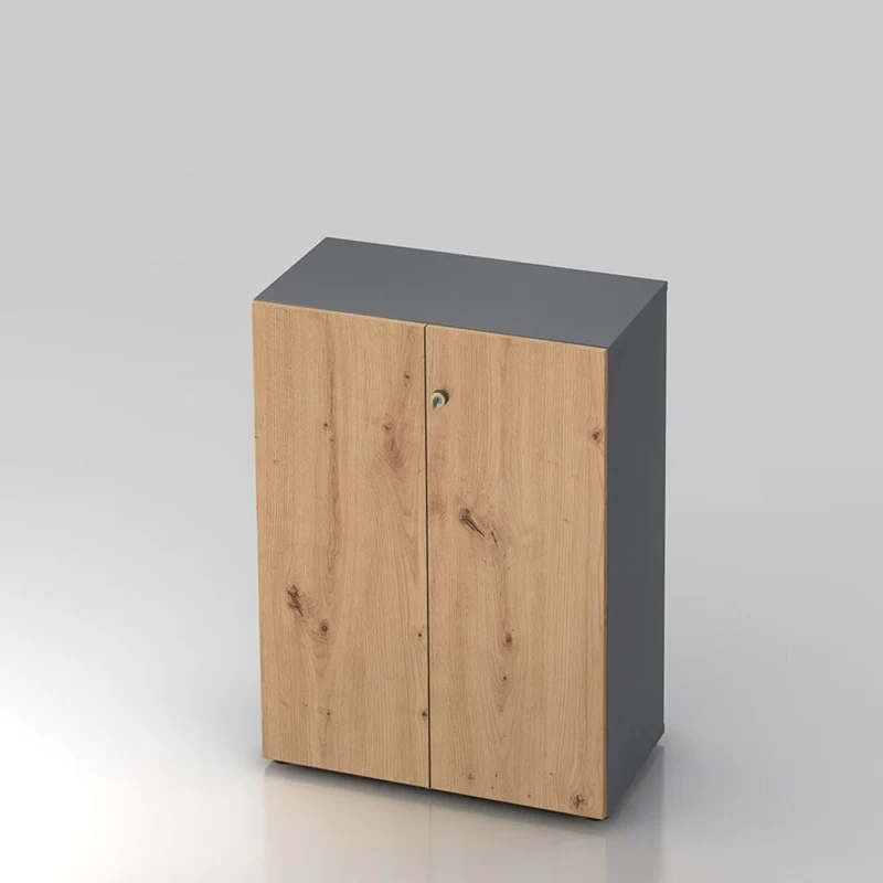 Aktenschrank Büroschrank Pure - 3 Ordnerhöhen 80cm breit