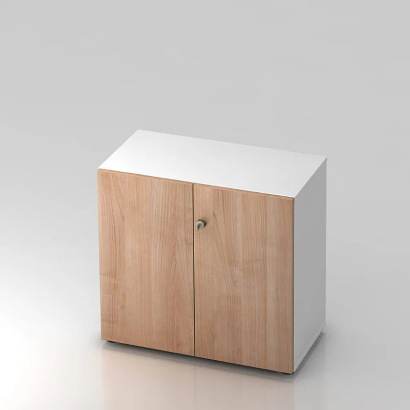 Aktenschrank Büroschrank Pure - 2 Ordnerhöhen 80cm breit