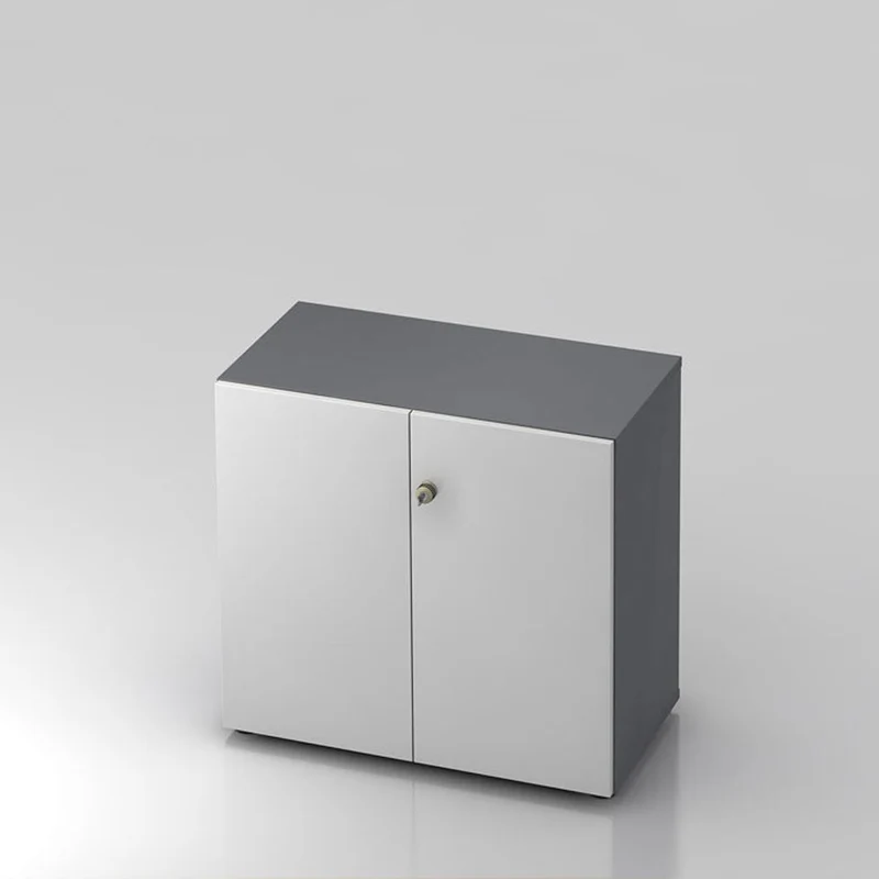Aktenschrank Büroschrank Pure - 2 Ordnerhöhen 80cm breit