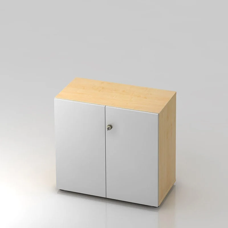 Aktenschrank Büroschrank Pure - 2 Ordnerhöhen 80cm breit