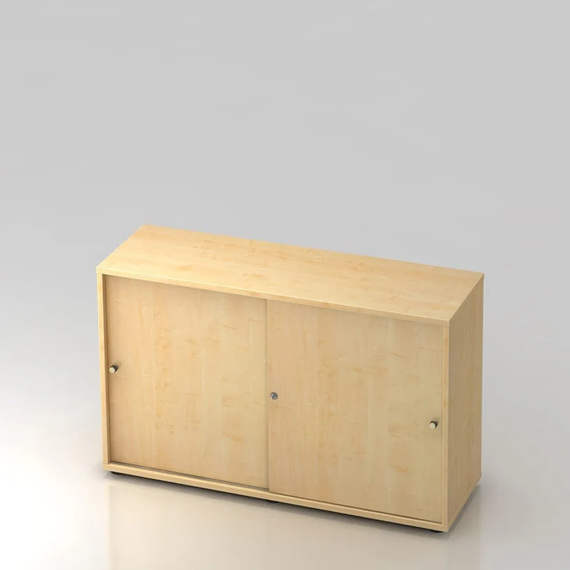 Schiebetürenschrank PLUS - Büromöbel Plus - 2 Ordnerhöhen 120cm breit