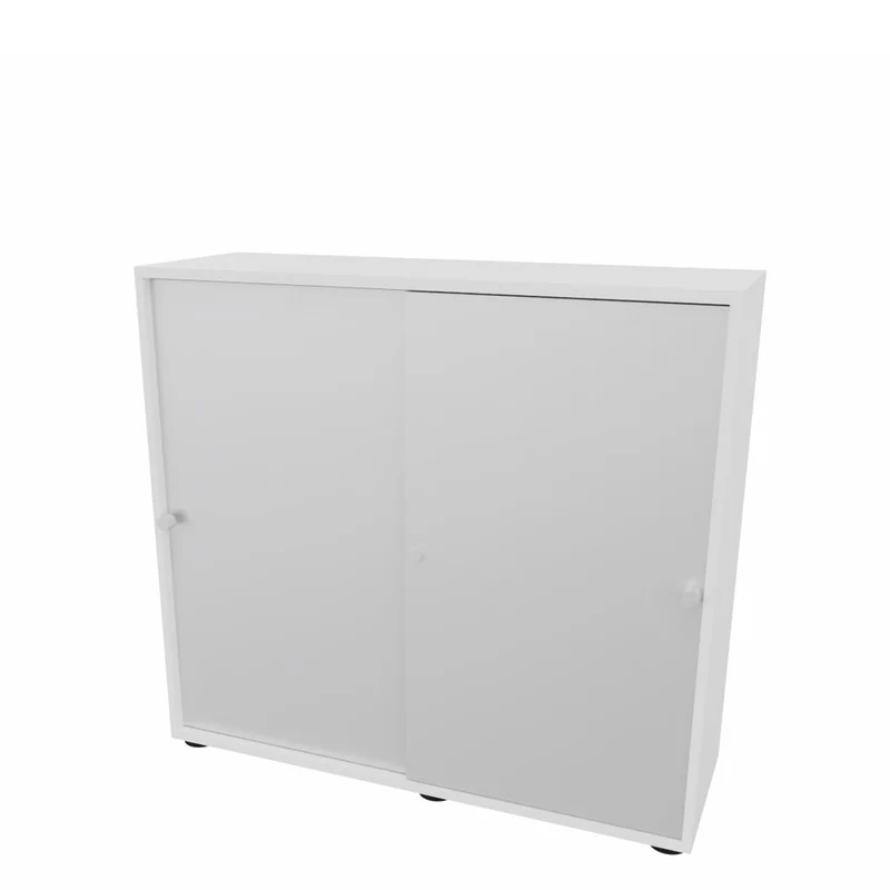 Schiebetürenschrank PLUS - Büromöbel Plus - 3 Ordnerhöhen 120cm breit