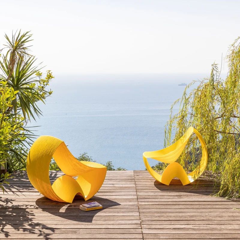 3D Printed Armchair CAPRI by Mediterranea Design
