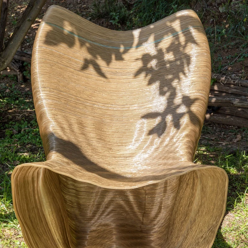 3D Printed Lounge Chair VULCANO by Mediterranea Design