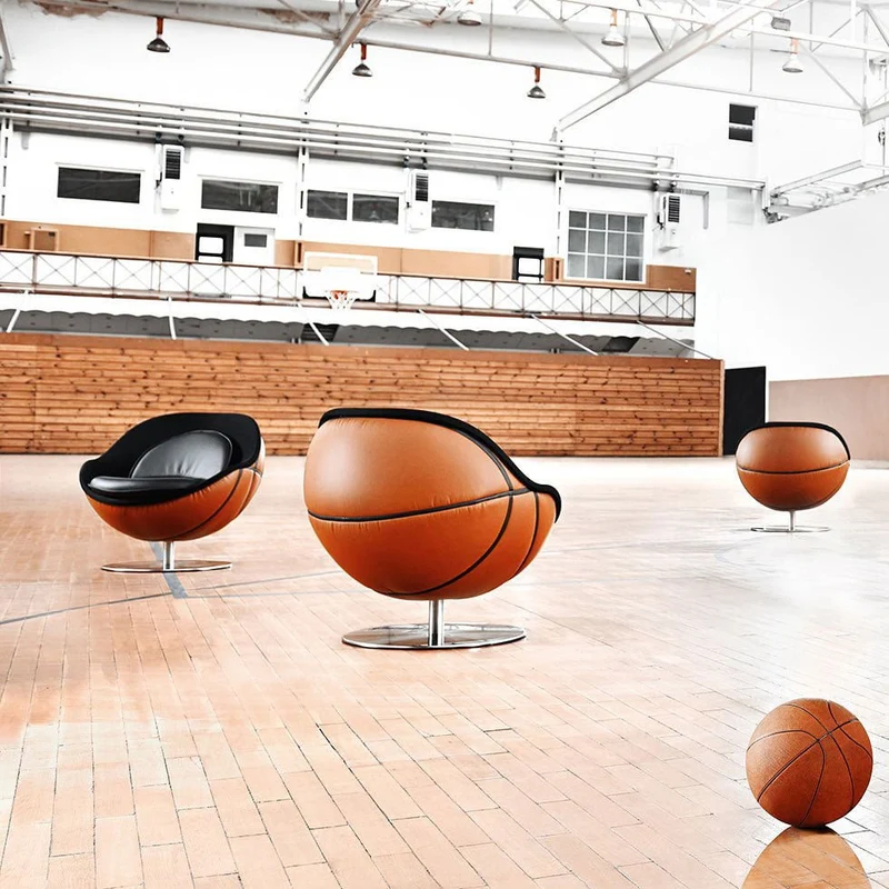 lillus allnet - Basketball - Loungesessel Kugelsessel Ballsessel Leder