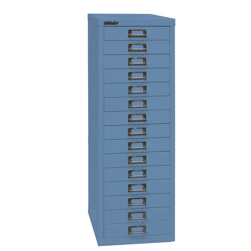 Bisley MultiDrawer™ L3915 - 15 Schubladen Gesamthöhe 860 mm, DIN A4 - alle Farben jetzt auf Rechnung bestellen