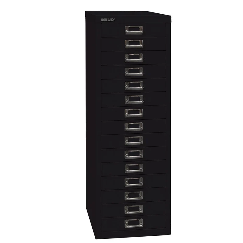 Bisley MultiDrawer™ L3915 - 15 Schubladen Gesamthöhe 860 mm, DIN A4 - alle Farben jetzt auf Rechnung bestellen