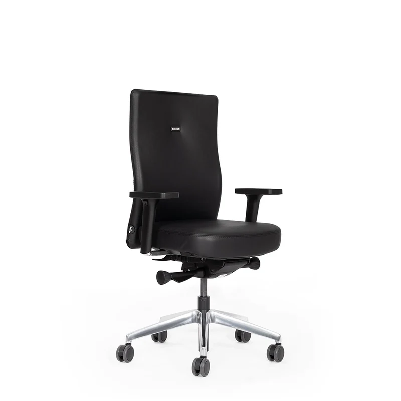Ergonomischer Bürostuhl Agilis AG10 | Comfort | Leder