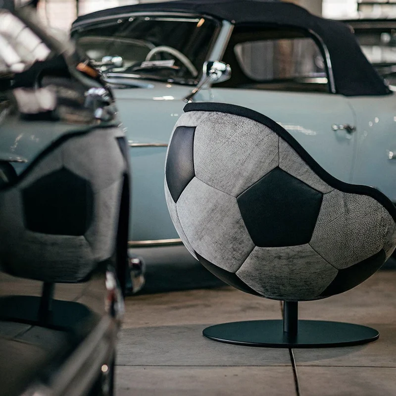 lillus HATTRICK Vintage - Loungesessel - Ballsessel - Lounge Sessel - Kugelsessel - Fußball
